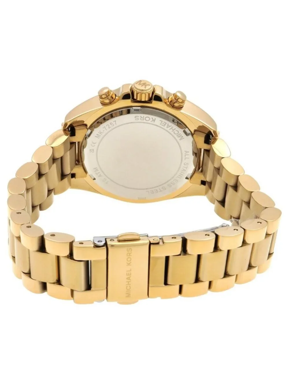 NWT Michael Kors Bradshaw Chronograph Quartz Green Dial Ladies Watch